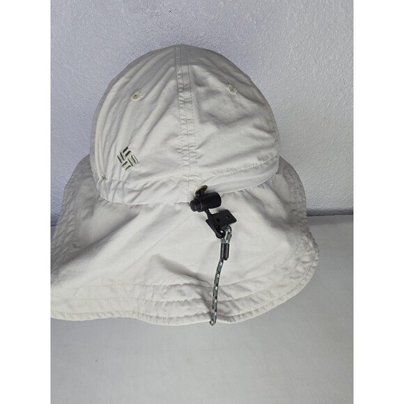 Columbia Hat Boonie Style Beige Sun Protection Drawstring Mesh One Size - Picture 4 of 6